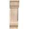 Ekena Millwork Traditional Traditional Smooth Bracket w/ Offset Brace, Douglas Fir, 7 1/2"W x 20"D x 24"H BKT0806X20X24TRA01SDF - alternate 3